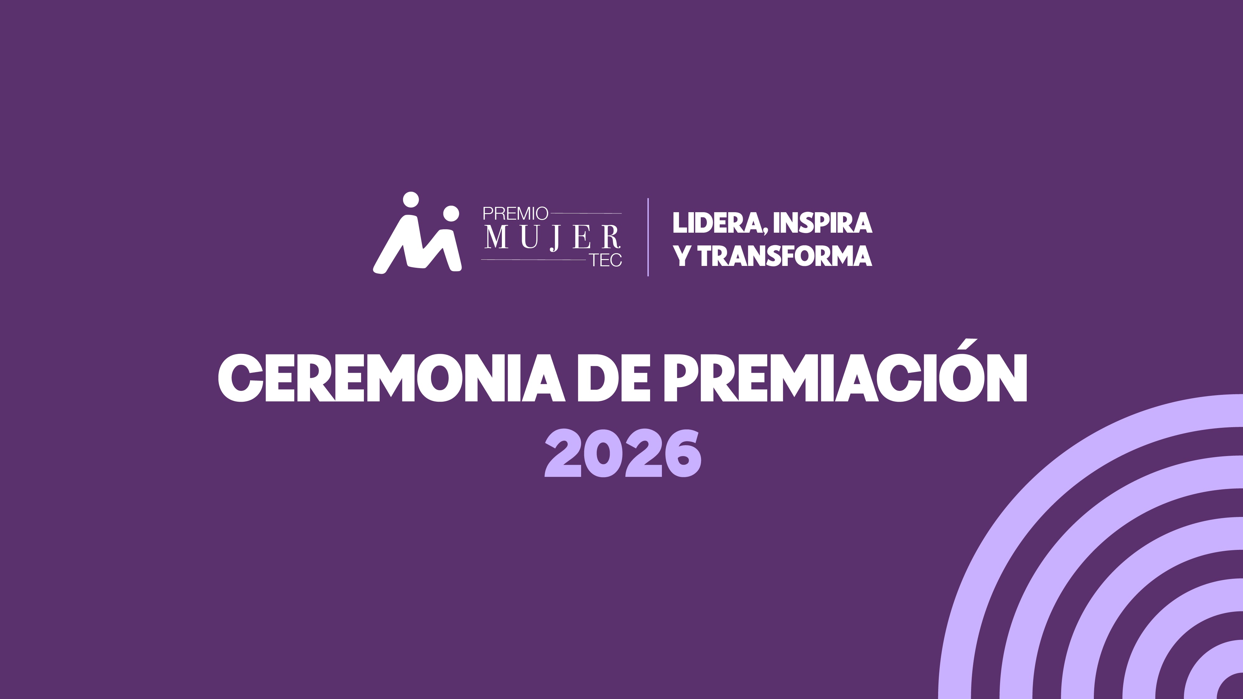 Premio Mujer Tec 2026