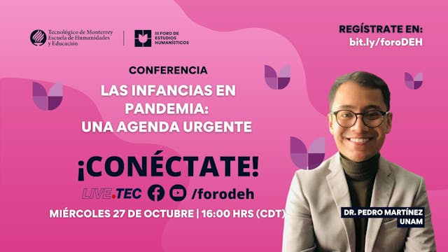 III FEH | CONFERENCIA: LAS INFANCIAS ...