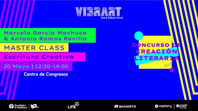 #VibrArt | Master Class - Escritura C...