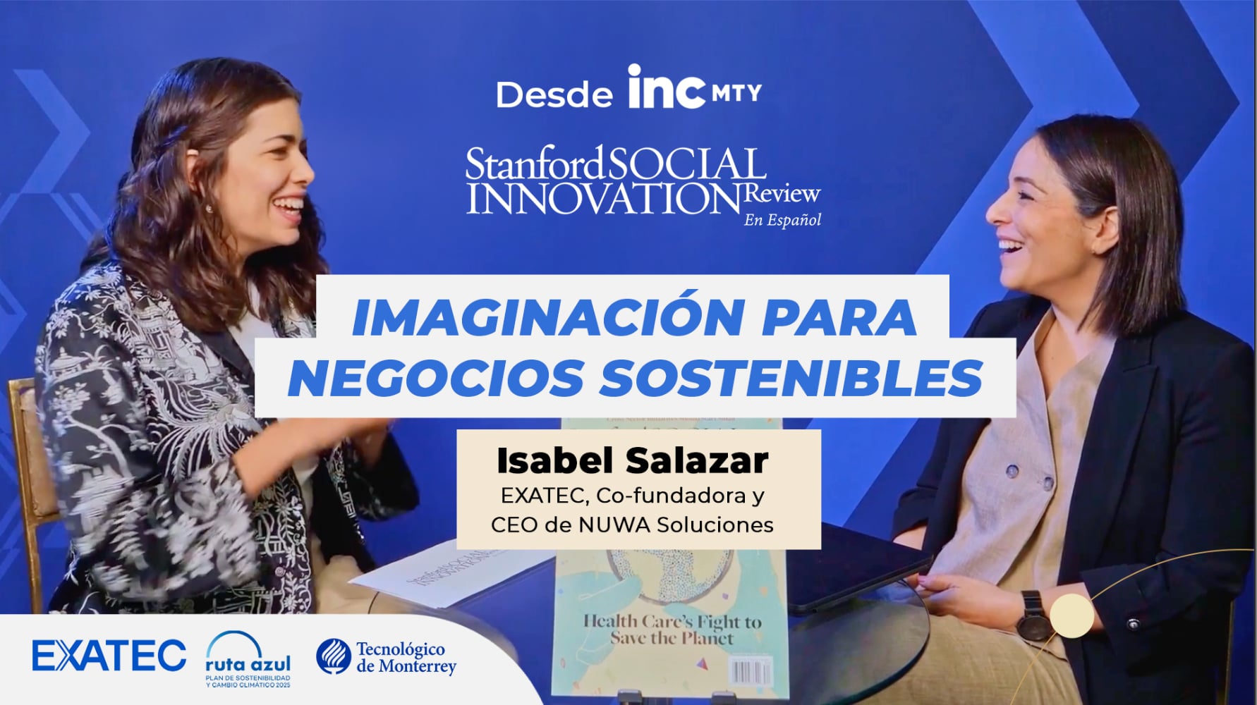 Imaginación y sostenibilidad con Isabel Salazar | SSIR en Español con EXATEC