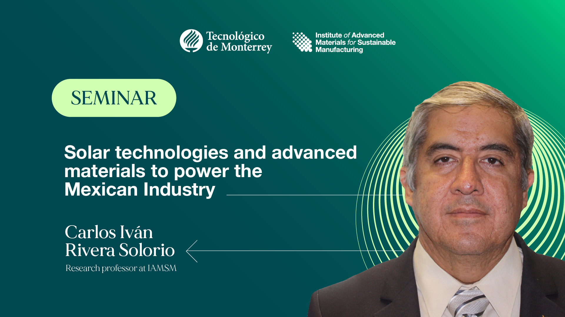 Solar technologies and advanced materials to power Mexican Industry 