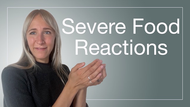 Severe Food Reactions