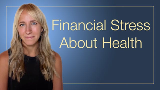 Financial Stress about Health