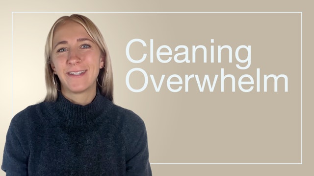 Cleaning Overwhelm Rescue!