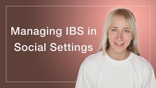 Managing IBS in Social Settings