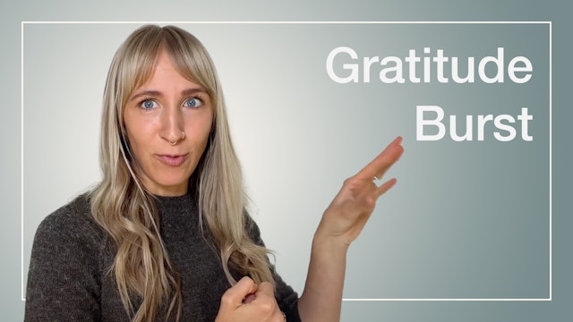Gratitude Burst