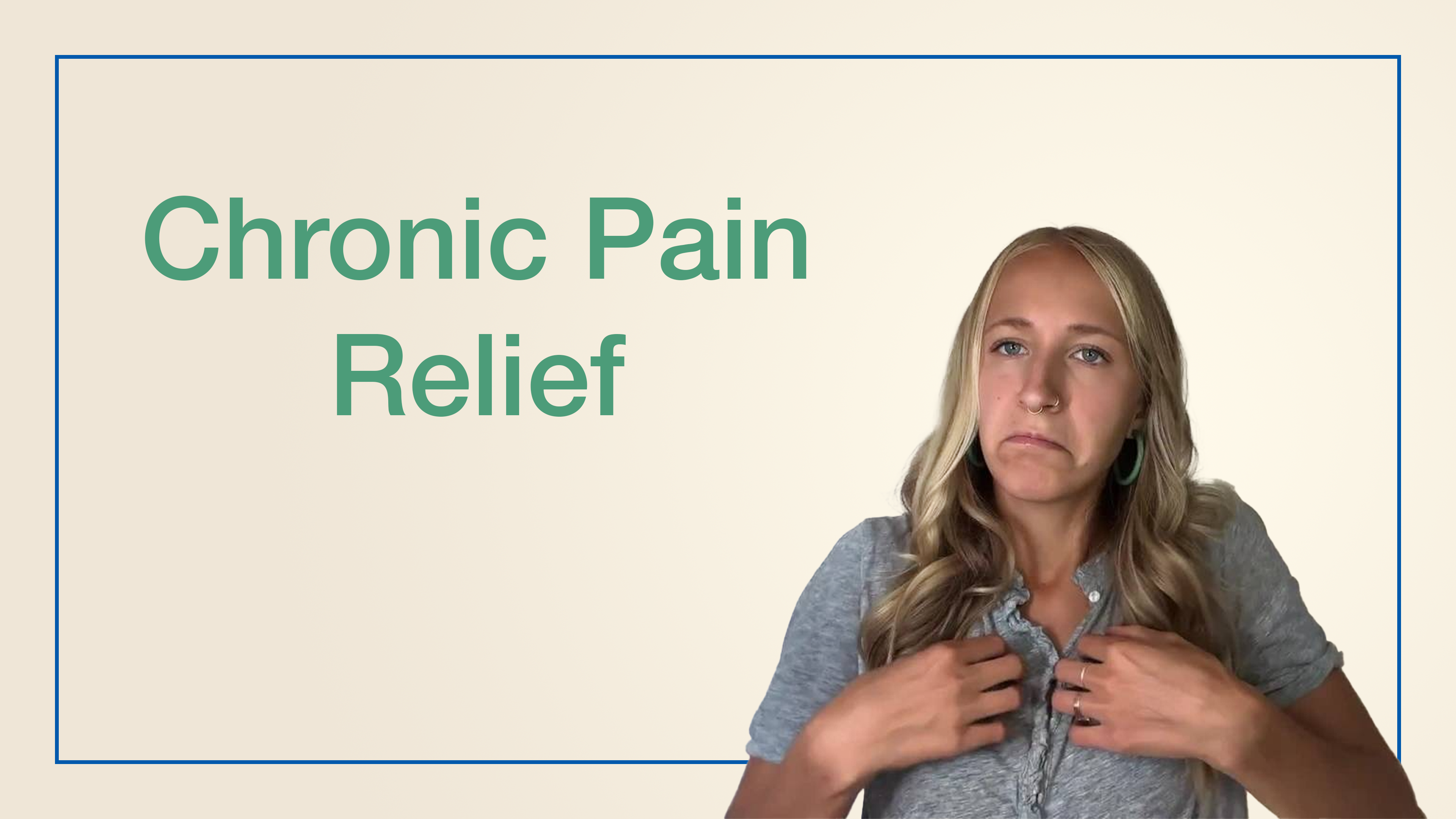 Chronic Pain Relief