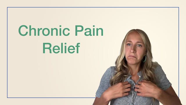 Chronic Pain Relief