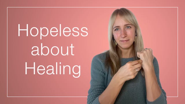 Hopeless about Healing?