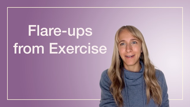 Flare-Ups from Exercise
