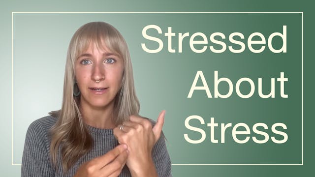 Stressed about Stress