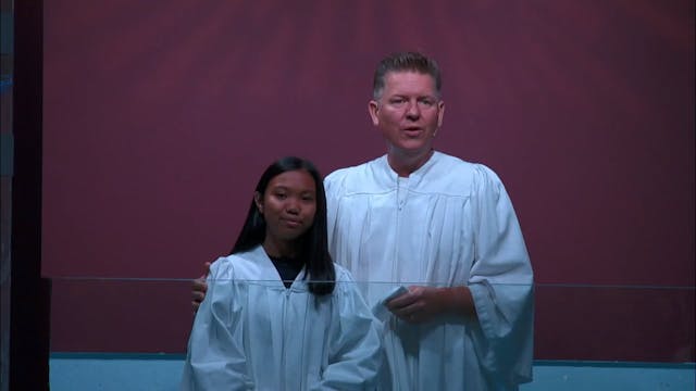 Pauline Lacificar, Larra - Baptism