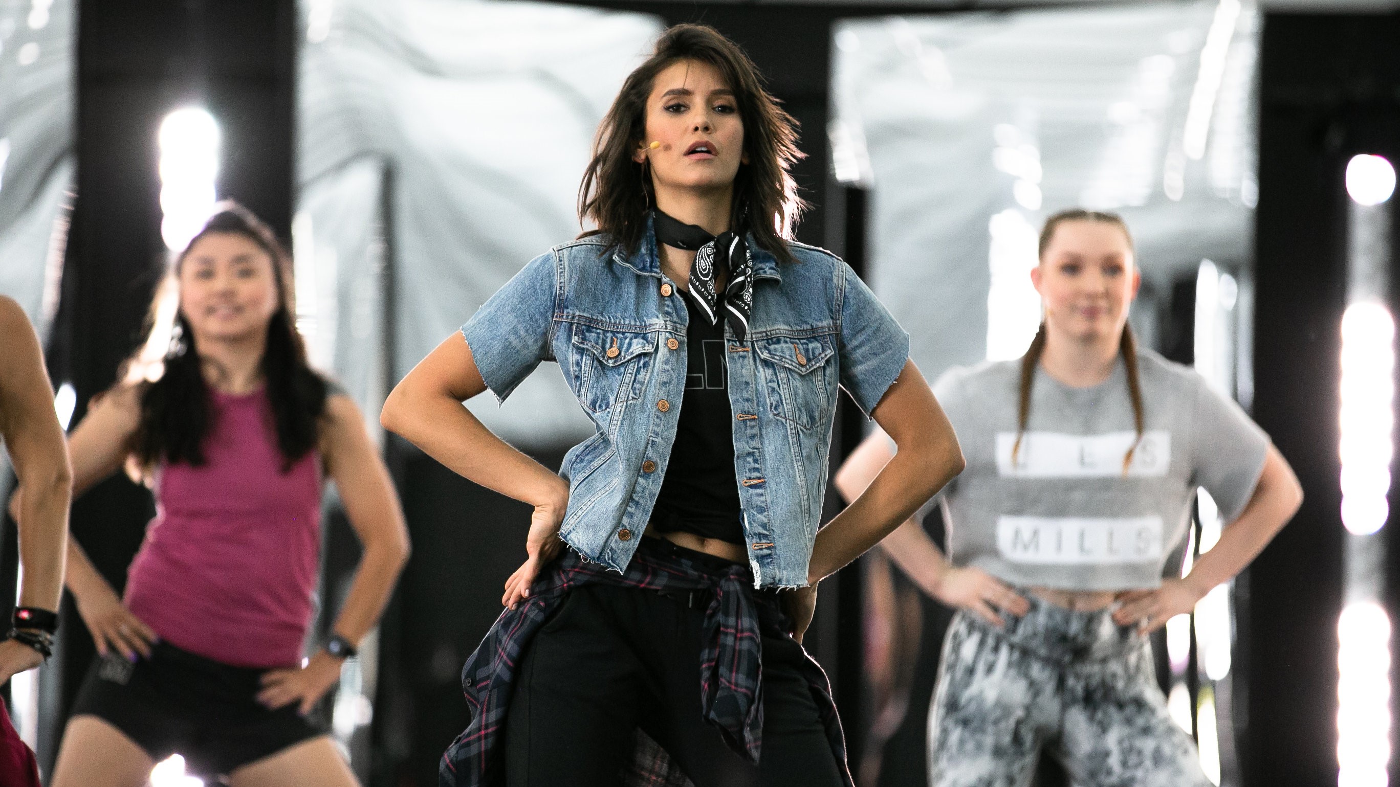 nina dobrev dance workout