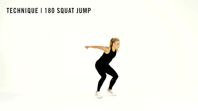 LES MILLS TECHNIQUE: 180 Squat Jump