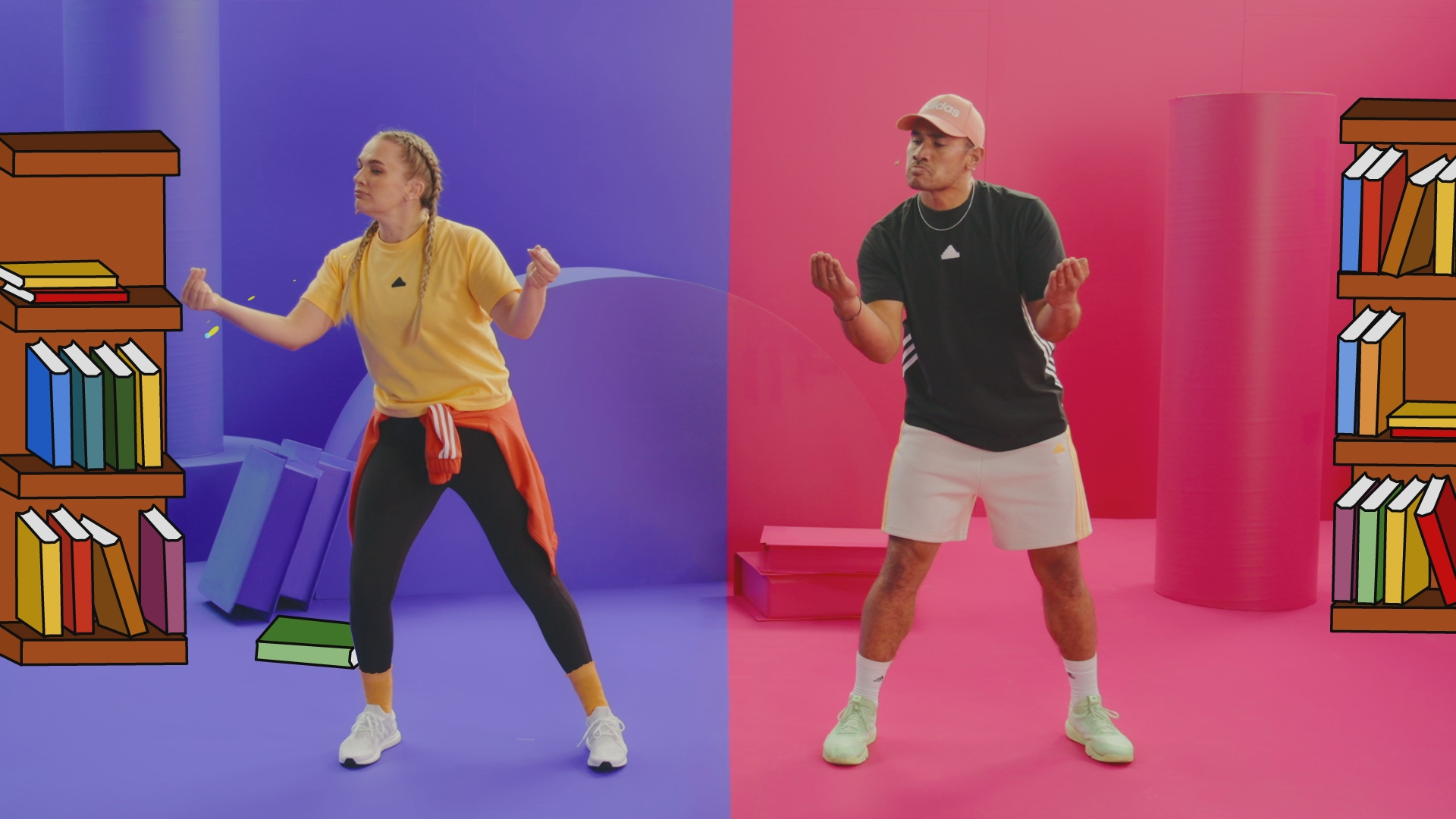 BORN TO MOVE #34 (4-5) The Library