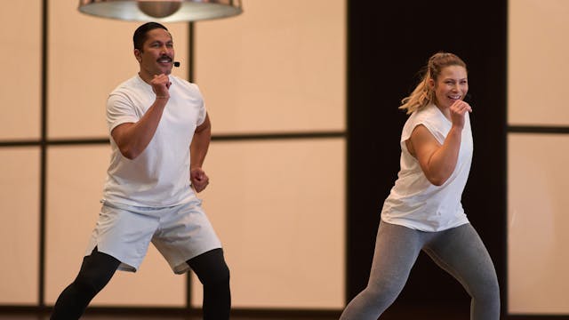 Dad and Daughter workout