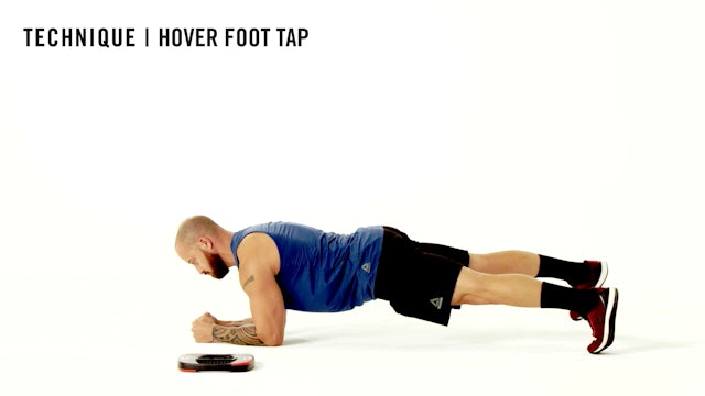 LES MILLS TECHNIQUE: Hover Foot Tap