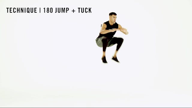 LES MILLS TECHNIQUE: 180 Jump + Tuck