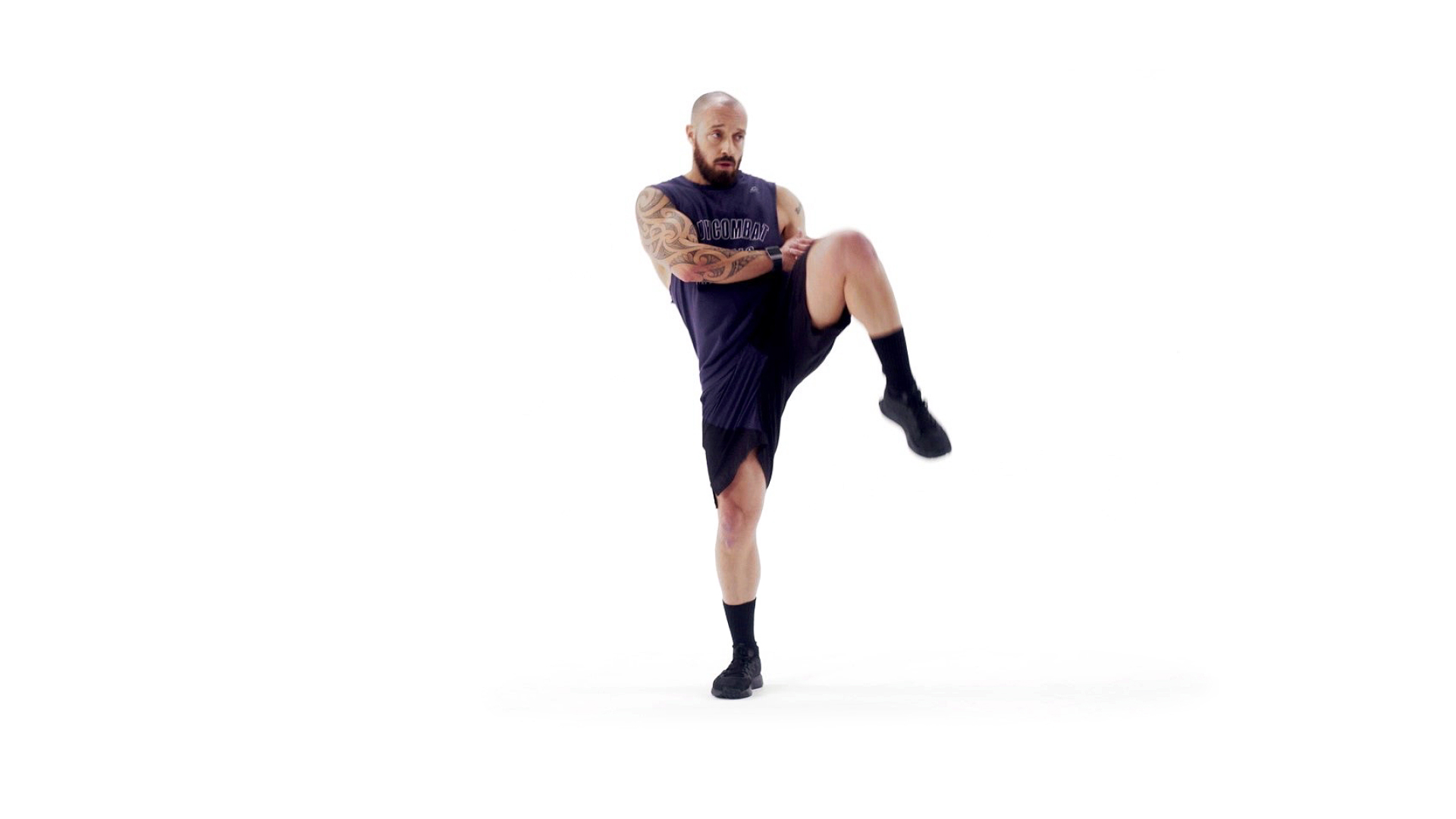 TECHNIQUE: Front Knee, Front Kick, Back Kick Combo