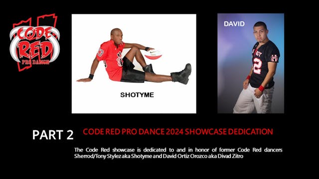 2024 CODE RED ANNIVERSARY SHOWCASE PA...