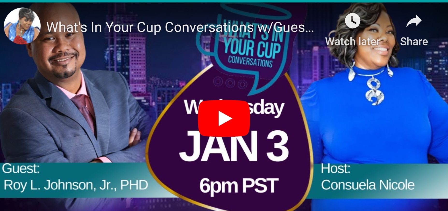 WHAT'S IN YOUR CUP CONVERSATIONS - WIYCC S1_E1 