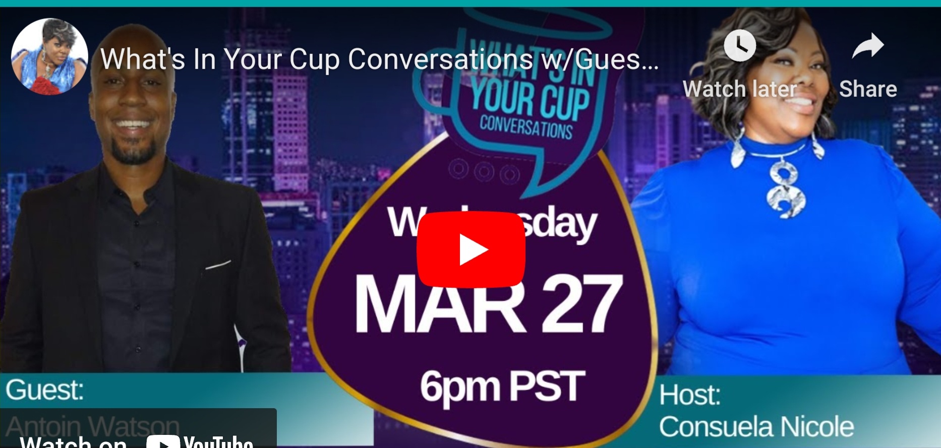 WHAT'S IN YOUR CUP CONVERSATIONS - WIYCC S1_E7