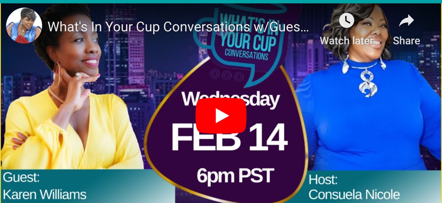 WHAT'S IN YOUR CUP CONVERSATIONS - WIYCC S1_E4  