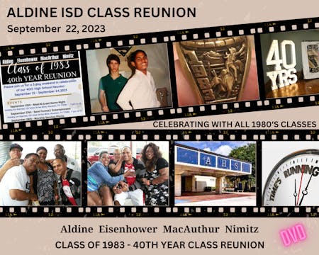 ALDINE ISD CLASS OF 1983 - 40TH YEAR CLASS REUNION