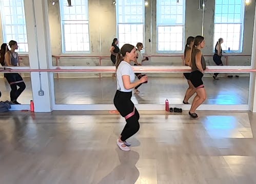 In Studio Barre then Chill with Amy 1...
