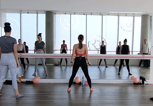 In Studio Barre then Chill with Julie...