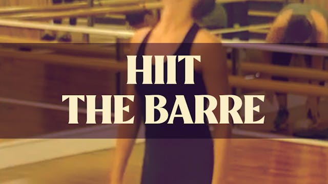 HIIT The Barre with Manon - LIVE Sept...