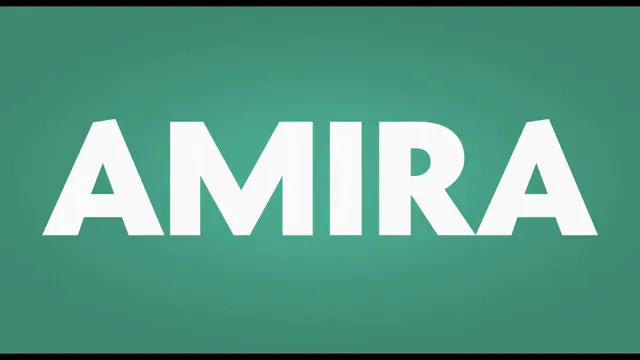Amira - Original version with English subtitles