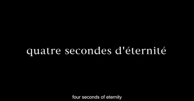 Quatre secondes d'éternité - English version