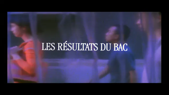 Les Résultats du bac - English version