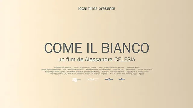 Come il bianco - English version