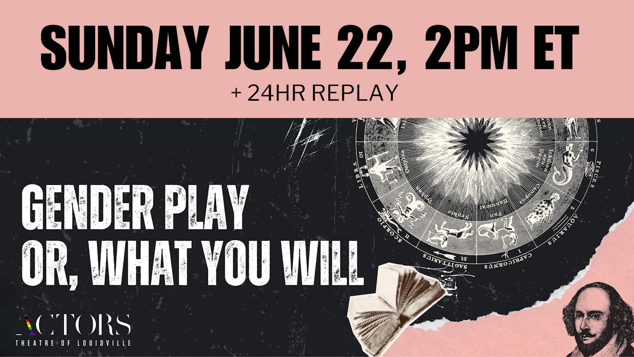 'Gender Play' Sun 6/22 2PM ET