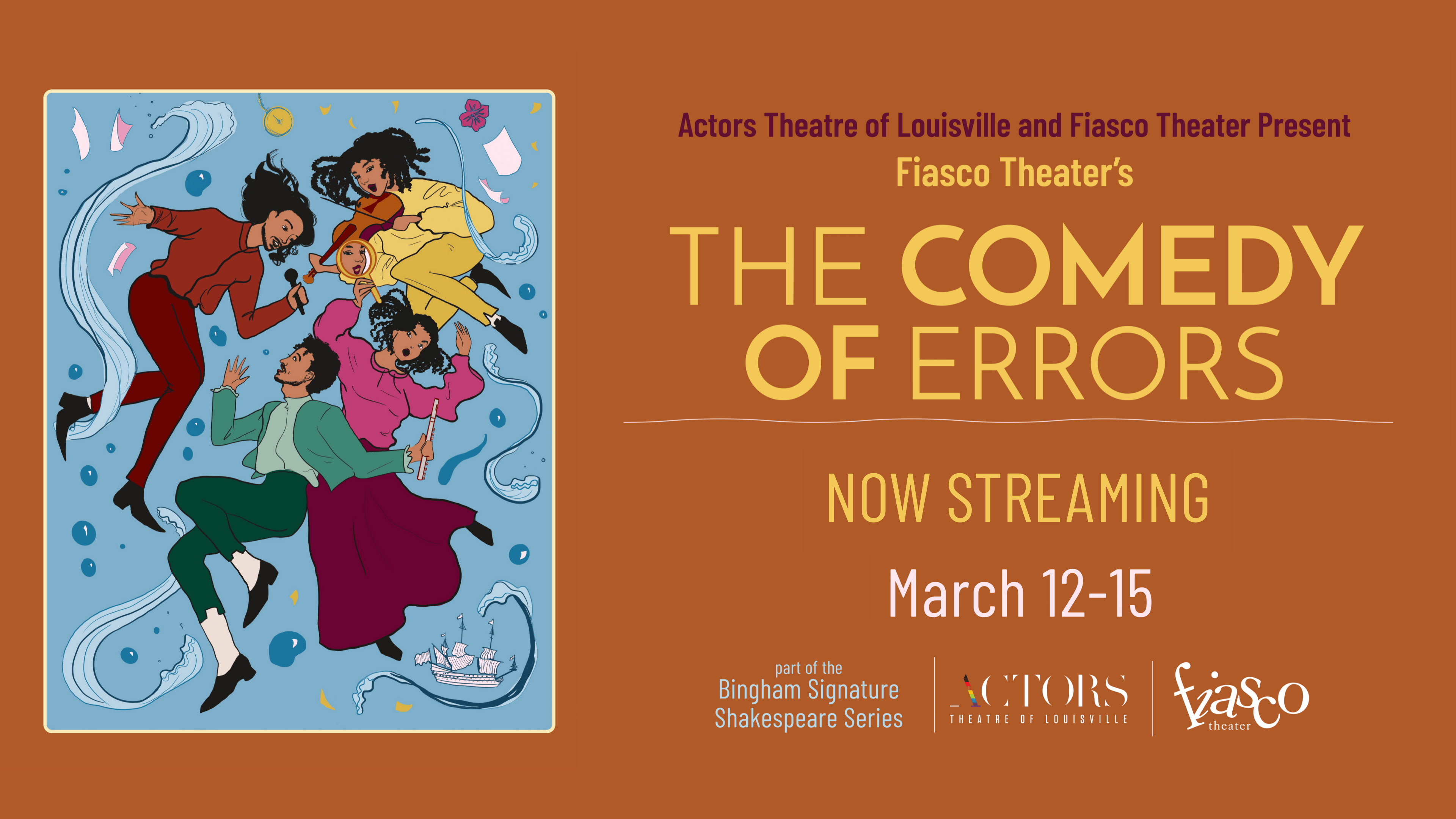 Fiasco Theater’s ‍'The Comedy of Errors‍' from Actors Theatre of Louisville