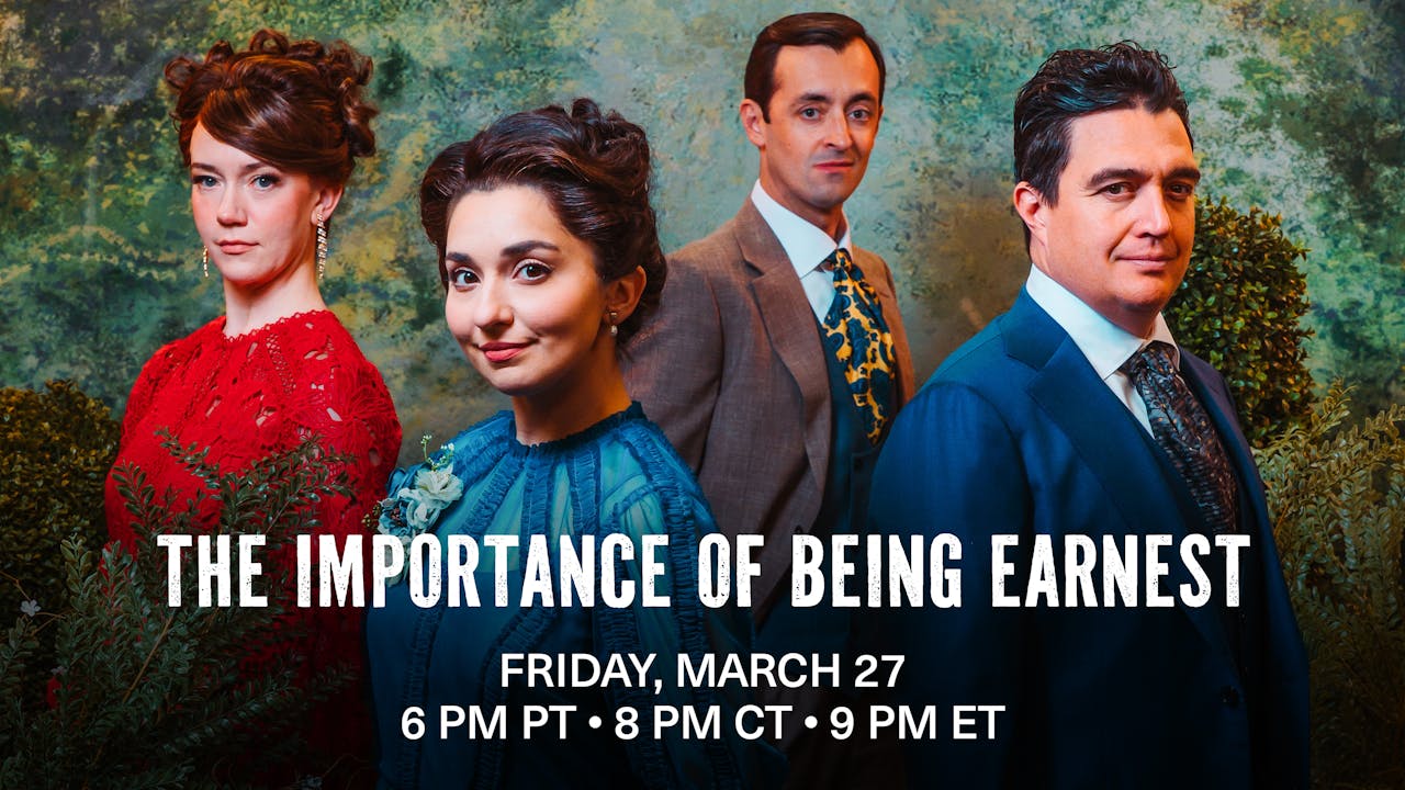 EARNEST: Fri March 27 6PM PT • 8PM CT • 9PM ET