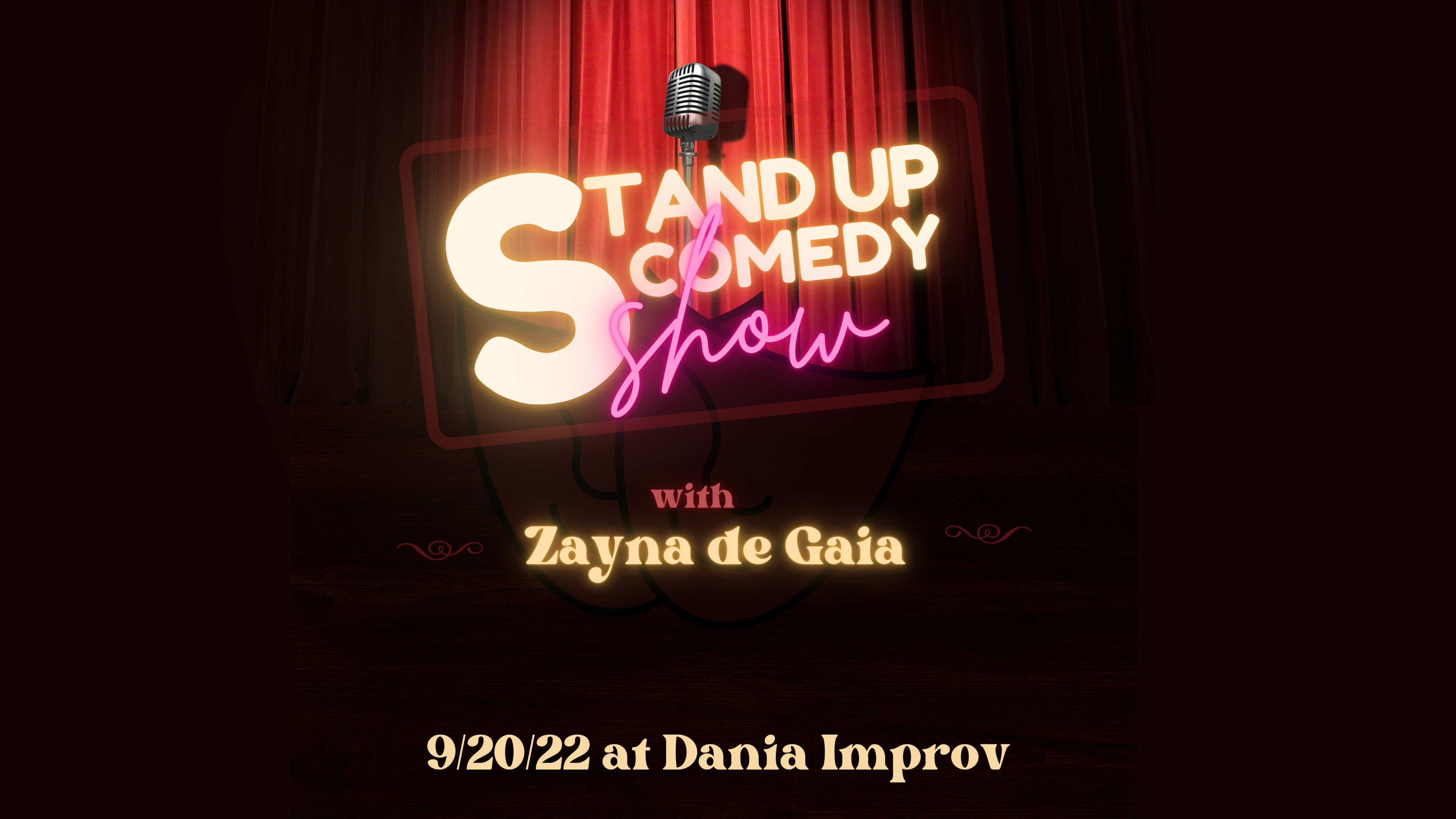 Standup Comedy Zayna deGaia @ Dania Improv 9/20