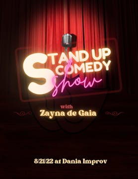 Standup Comedy Zayna deGaia @ Dania Improv 8/22