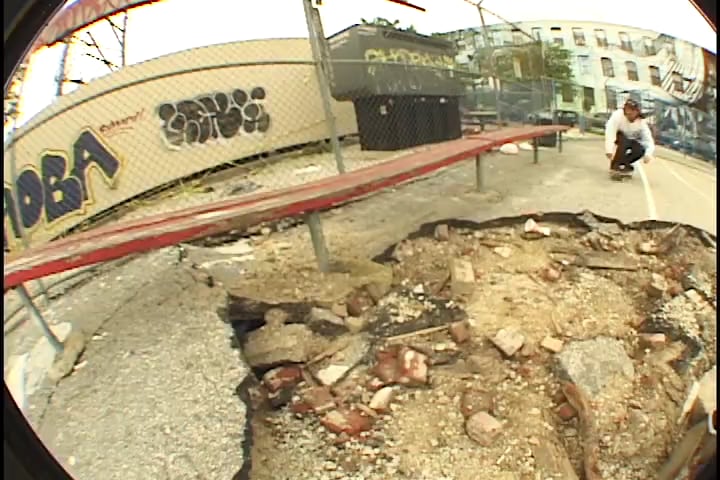 "LOOK LEFT" BY TRAFFIC SKATEBOARDS