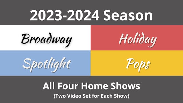 All Four 2023-2024 Shows 
