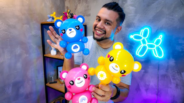 Colorful Bears