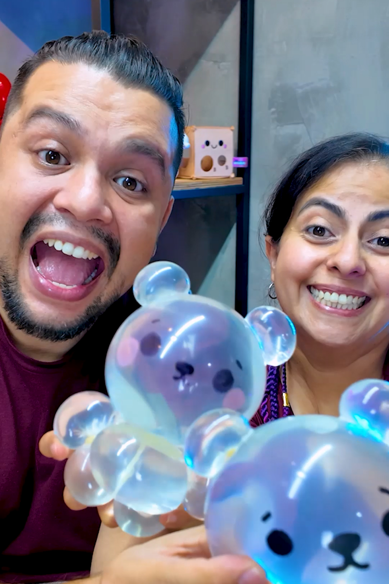 Bear with Water Balloons