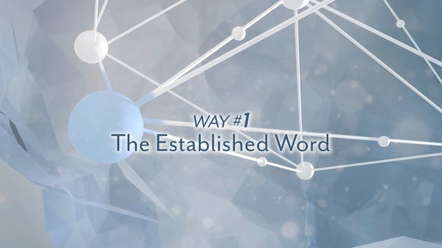 LESSON 01: The Established Word