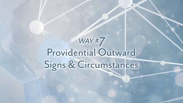 LESSON 07: Providence