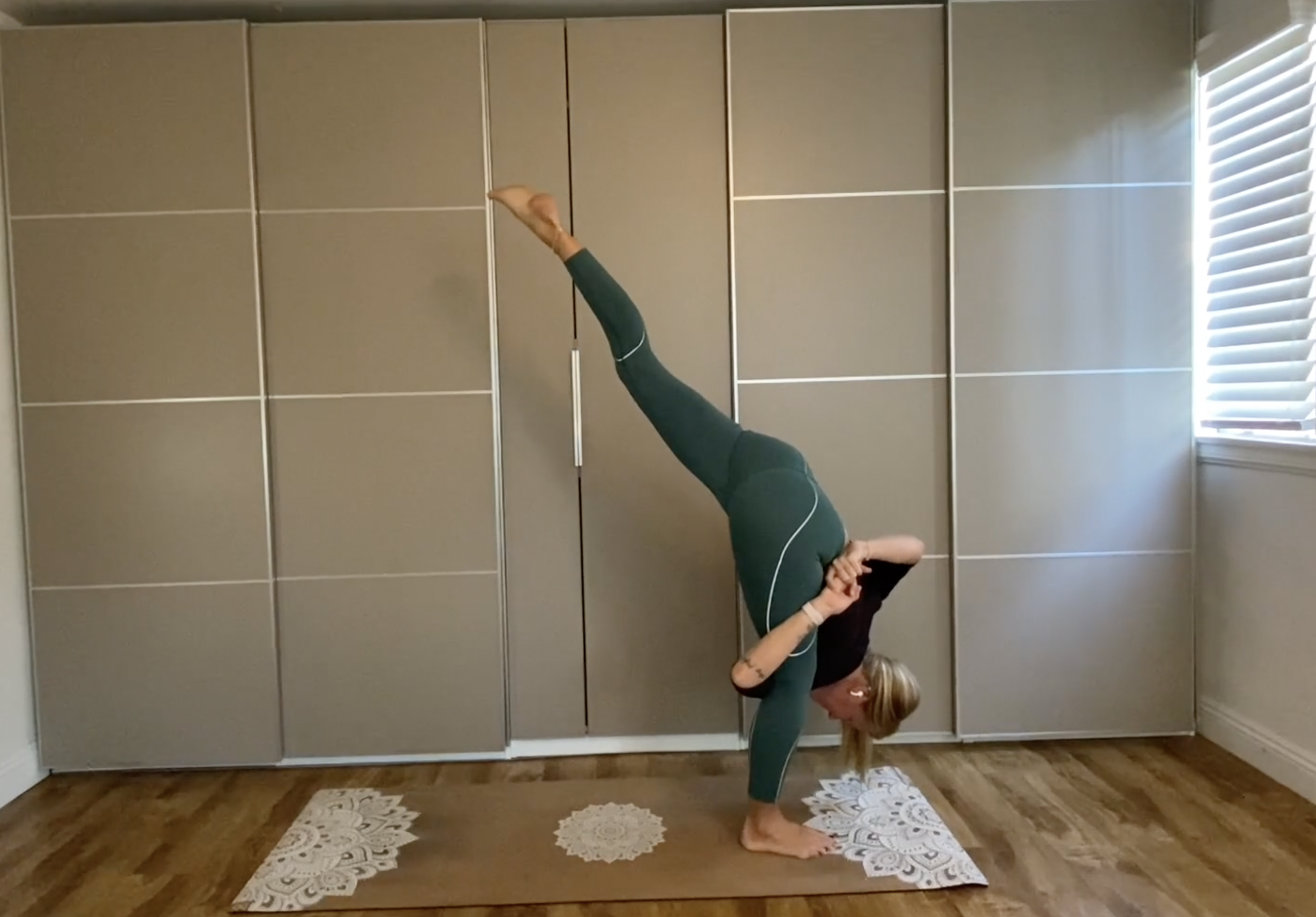 45 Minute Flow # 52 Fun Fast Moving Flow with Inversions and Binds