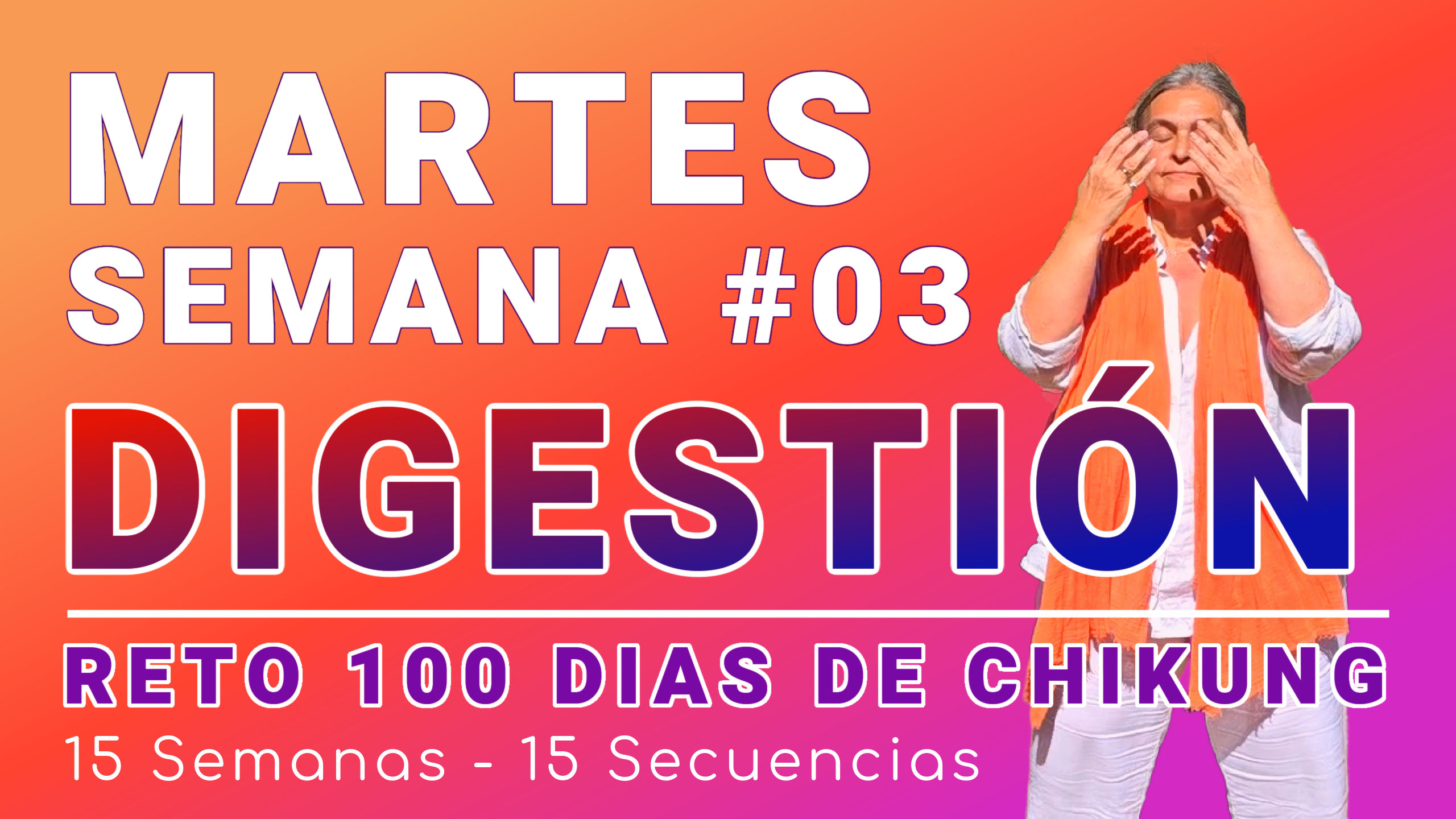 #014 Semana 3 MARTES Swing de los Brazos del RETO 100 Dias de Chi Kung