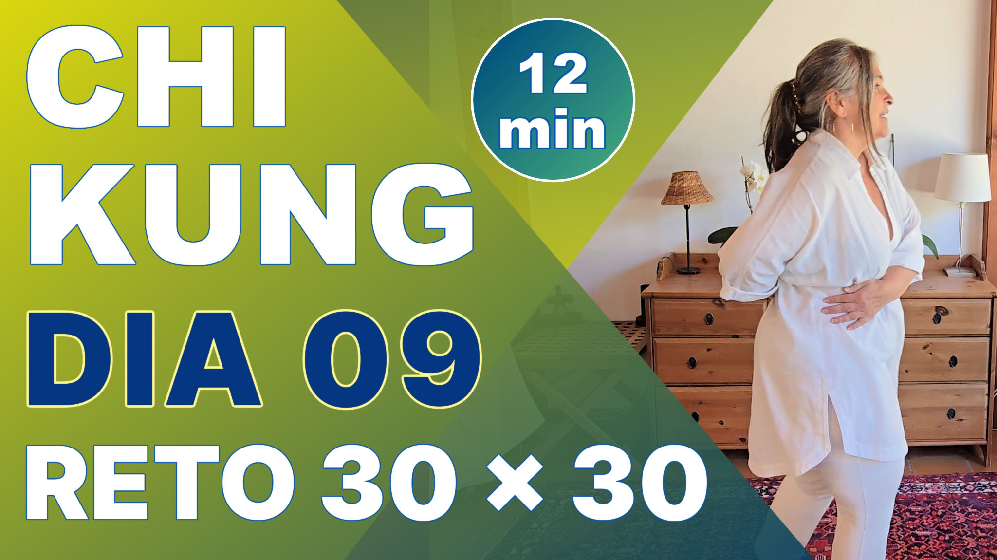 Dia 09 - Reto 30 x 30 Chi Kung: DAIMAI Liberar Ansia y Estrés de la Cintura
