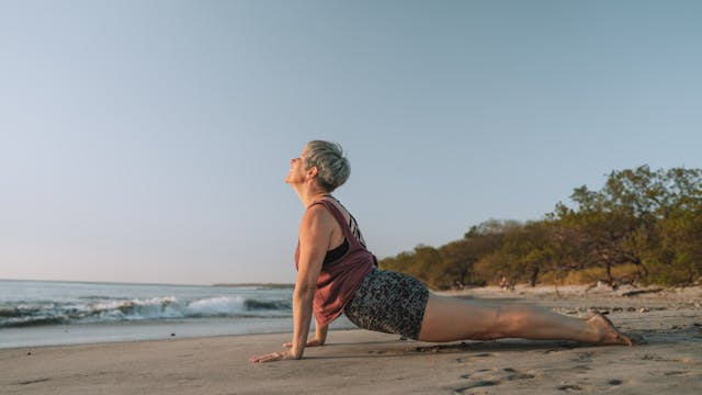 7 min myofascia release for the thighs